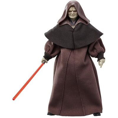 Hasbro Star Wars The Black Series, Darth Sidious, action figure collezionabile da 15 cm ispirata al film Star Wars: La vendetta dei Sith Hasbro Star Wars The Black Series, Darth Sidious, action figure collezionabile da 15 cm ispirata al film Star Wars: La vendetta dei Sith