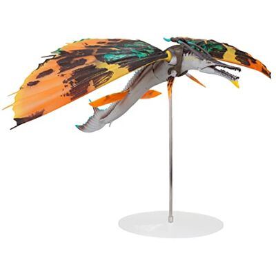 McFarlane Disney Avatar toys, Action figure di uno Skimwing del film di grandi dimensioni, per action figure da 17,8 cm, da collezione, con supporto, per bambini dai 12 anni in su, Nera,nere 16323 McFarlane Disney Avatar toys, Action figure di uno Skimwing del film di grandi dimensioni, per action figure da 17,8 cm, da collezione, con supporto, per bambini dai 12 anni in su, Nera,nere 16323