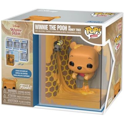 Funko POP! Nooks: Winnie the Pooh Honey Tree Stack or display Figura in vinile da collezione Idea regalo Prodotto ufficiale Giocattoli per bambini e adulti Funko POP! Nooks: Winnie the Pooh Honey Tree Stack or display Figura in vinile da collezione Idea regalo Prodotto ufficiale Giocattoli per bambini e adulti