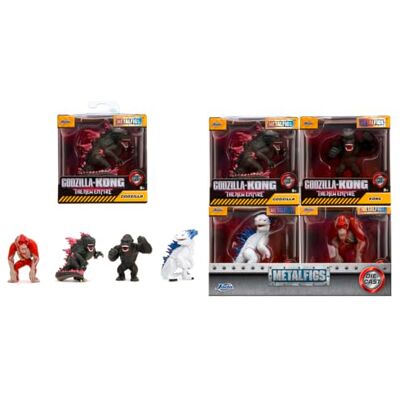 Jada Simba Figure di Metallo 7 cm Monsters Godzilla X Kong, Assortimento di 4 in Display Modelli Assortiti Jada Simba Figure di Metallo 7 cm Monsters Godzilla X Kong, Assortimento di 4 in Display Modelli Assortiti