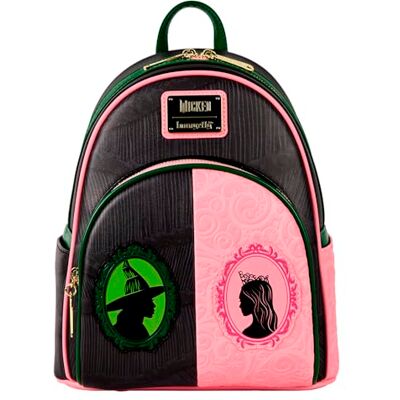 Funko Loungefly Wicked Mini zaino Glinda ed Elphaba Esclusiva Amazon Pelle vegana di alta qualità Idea regalo Merchandising ufficiale Per ragazzi, ragazze, uomini e donne Funko Loungefly Wicked Mini zaino Glinda ed Elphaba Esclusiva Amazon Pelle vegana di alta qualità Idea regalo Merchandising ufficiale Per ragazzi, ragazze, uomini e donne