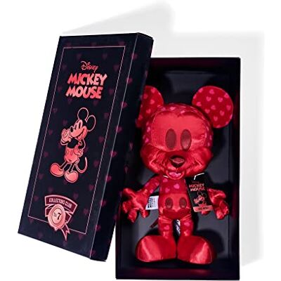 Simba Disney Plush Collezionabile di Mickey Mouse Love, , edizione limitata luglio, dimensione 35 cm, con scatola da collezione, Esclusiva Amazon Simba Disney Plush Collezionabile di Mickey Mouse Love, , edizione limitata luglio, dimensione 35 cm, con scatola da collezione, Esclusiva Amazon