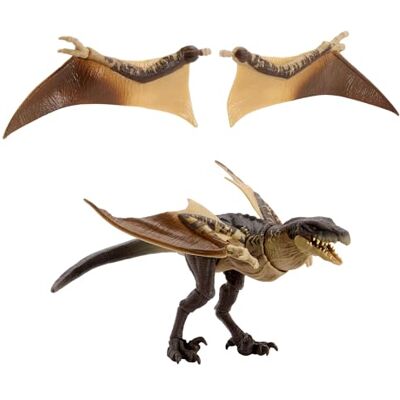 Mattel Jurassic World Hammond Collection Mutadon, dinosauro articolato dal design premium con dettagli e occhi realistici, set di ali extra intercambiabili incluso, Mattel Jurassic World Hammond Collection Mutadon, dinosauro articolato dal design premium con dettagli e occhi realistici, set di ali extra intercambiabili incluso,