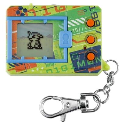 BANDAI Digimon Original – Digivolution Camouflage – Mostro virtuale elettronico – Gioco interattivo portatile con evoluzione e combattimento – Verde – Batteria inclusa – Giocattolo 8+ – – BANDAI Digimon Original – Digivolution Camouflage – Mostro virtuale elettronico – Gioco interattivo portatile con evoluzione e combattimento – Verde – Batteria inclusa – Giocattolo 8+ – –