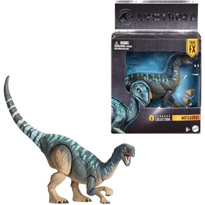 Mattel Jurassic World Hammond Collection Mussaurus, dinosauro dal design premium con occhi realistici, 15 punti di articolazione e zampe extra incluse, 8+ anni, Mattel Jurassic World Hammond Collection Mussaurus, dinosauro dal design premium con occhi realistici, 15 punti di articolazione e zampe extra incluse, 8+ anni,