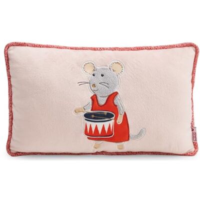 NICI Cuscino Topolina Julia 43x25 cm Morbido e Decorativo per Cameretta e Casa, Idea Regalo NICI Cuscino Topolina Julia 43x25 cm Morbido e Decorativo per Cameretta e Casa, Idea Regalo