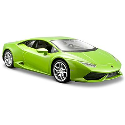 Maisto Lamborghini Huracan Modellino, Scala 1:24, Colori Assortiti: Verde/Giallo Maisto Lamborghini Huracan Modellino, Scala 1:24, Colori Assortiti: Verde/Giallo