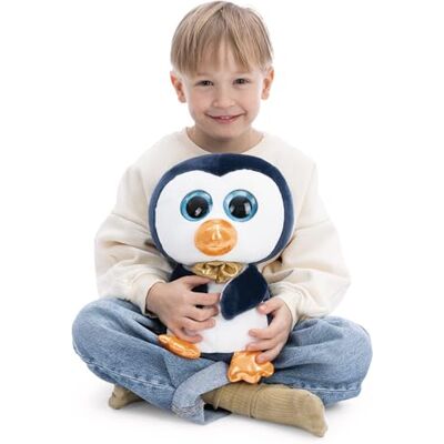 NICI Peluche GLUBSCHIS Pinguino Sniffy 35 cm Morbido e Curato nei Dettagli, Perfetto da Coccolare e Regalare NICI Peluche GLUBSCHIS Pinguino Sniffy 35 cm Morbido e Curato nei Dettagli, Perfetto da Coccolare e Regalare