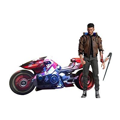 PUREARTS PURE ARTS Limited Cyberpunk 2077 V Maschio & Bike 1/6 Scala Articolata Figura (Net) PUREARTS PURE ARTS Limited Cyberpunk 2077 V Maschio & Bike 1/6 Scala Articolata Figura (Net)