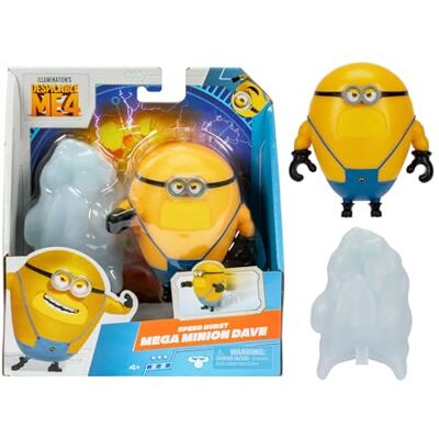 Giochi Preziosi Minions Personaggio 10 Cm Minions Dave Cattivissimo Me 4, Con Accessorio Esclusivo, Spingi Dave All'Indientro per Un Esplosione Di Felicità, Per Bambini A Partire Dai 3 Anni Giochi Preziosi Minions Personaggio 10 Cm Minions Dave Cattivissimo Me 4, Con Accessorio Esclusivo, Spingi Dave All'Indientro per Un Esplosione Di Felicità, Per Bambini A Partire Dai 3 Anni