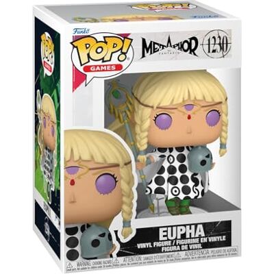 Funko POP! Games: Metaphor Refantazio Eupha Figura in vinile da collezione Idea regalo Prodotto ufficiale Giocattoli per bambini e adulti Modello di figura per collezionisti Funko POP! Games: Metaphor Refantazio Eupha Figura in vinile da collezione Idea regalo Prodotto ufficiale Giocattoli per bambini e adulti Modello di figura per collezionisti