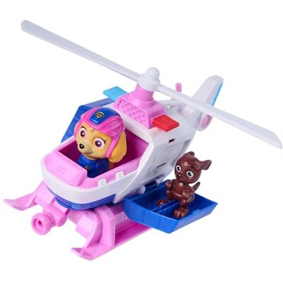 Paw Patrol : Search & Rescue, Elicottero di Salvataggio di Skye con 2 Personaggi, Elicottero Giocattolo a Retrocarica, Giocattoli per Bambini e Bambine, 3+ Anni Paw Patrol : Search & Rescue, Elicottero di Salvataggio di Skye con 2 Personaggi, Elicottero Giocattolo a Retrocarica, Giocattoli per Bambini e Bambine, 3+ Anni