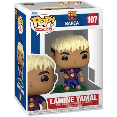 Funko POP! Football: Barcelona FC Lamine Yamal Figura in vinile da collezione Idea regalo Prodotto ufficiale Giocattoli per bambini e adulti Modello di figura per collezionisti Funko POP! Football: Barcelona FC Lamine Yamal Figura in vinile da collezione Idea regalo Prodotto ufficiale Giocattoli per bambini e adulti Modello di figura per collezionisti