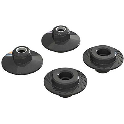 ARRMA Flanged Lock Nut 5x8mm (4), ARRMA Flanged Lock Nut 5x8mm (4),