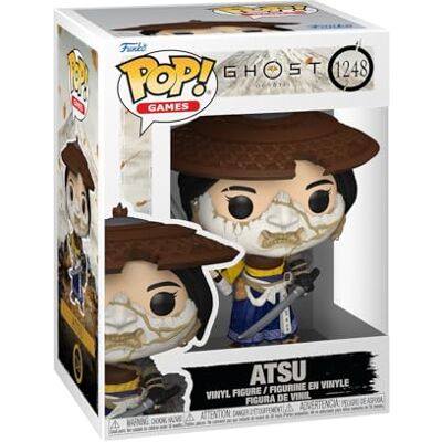 Funko POP! Games: Ghost of Yotei Atsu Figura in vinile da collezione Idea regalo Prodotto ufficiale Giocattoli per bambini e adulti Modello di figura per collezionisti ed esposizione Funko POP! Games: Ghost of Yotei Atsu Figura in vinile da collezione Idea regalo Prodotto ufficiale Giocattoli per bambini e adulti Modello di figura per collezionisti ed esposizione