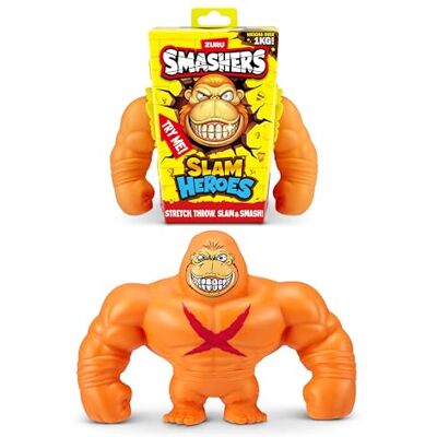 ZURU SMASHERS Smashers SLAM Heroes di ZURU, gorilla giocattolo allungabile per bambini (arancione) ZURU SMASHERS Smashers SLAM Heroes di ZURU, gorilla giocattolo allungabile per bambini (arancione)