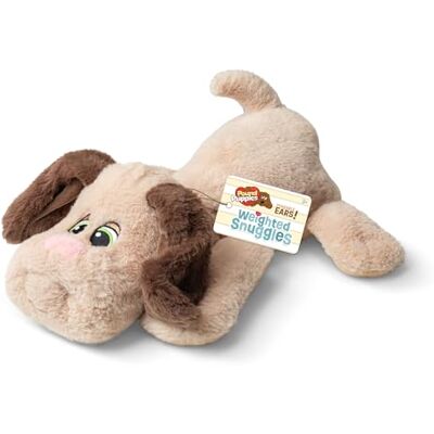 Basic Fun Pound Puppies Weighted Snuggles Peluche – Cucciolo Beige Morbido con Peso Basic Fun Pound Puppies Weighted Snuggles Peluche – Cucciolo Beige Morbido con Peso