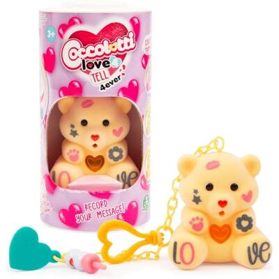 Coccolotti Love&Tell 4ever Orsetto Giallo, Con Funzione Registrazione e Portachiavi Charm, Animali Interattivi Giocattolo,Per Bambini 4 Anni +, Giochi Preziosi Coccolotti Love&Tell 4ever Orsetto Giallo, Con Funzione Registrazione e Portachiavi Charm, Animali Interattivi Giocattolo,Per Bambini 4 Anni +, Giochi Preziosi