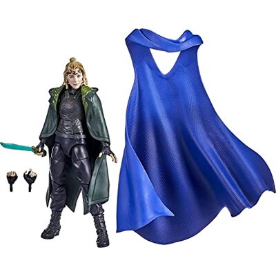 Marvel Hasbro Avengers Legends Series Sylvie, Action Figure in Scala da 15 cm, Include 3 Accessori e 2 Elementi Build-a-Figure, Multicolore Marvel Hasbro Avengers Legends Series Sylvie, Action Figure in Scala da 15 cm, Include 3 Accessori e 2 Elementi Build-a-Figure, Multicolore