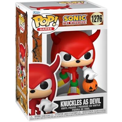 Funko POP! Games: Sonic The Hedgehog Devil Knuckles Figura in vinile da collezione Idea regalo Prodotto ufficiale Giocattoli per bambini e adulti Modello di figura per collezionisti Funko POP! Games: Sonic The Hedgehog Devil Knuckles Figura in vinile da collezione Idea regalo Prodotto ufficiale Giocattoli per bambini e adulti Modello di figura per collezionisti