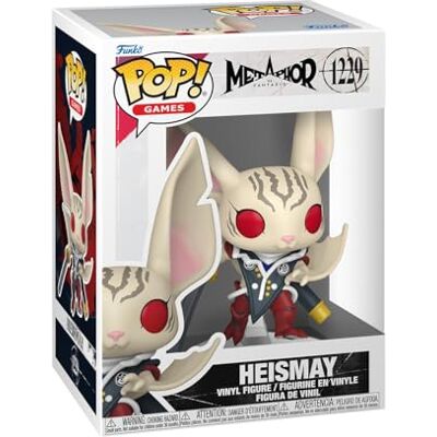 Funko POP! Games: Metaphor Refantazio Heismay Figura in vinile da collezione Idea regalo Prodotto ufficiale Giocattoli per bambini e adulti Modello di figura per collezionisti Funko POP! Games: Metaphor Refantazio Heismay Figura in vinile da collezione Idea regalo Prodotto ufficiale Giocattoli per bambini e adulti Modello di figura per collezionisti