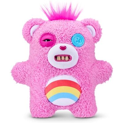 Fuggler Care Bears 9-inch Licensed (Cheer Bear) by ZURU – Peluche Funny Ugly Monster con denti quasi umani, peluche collezionabile per bambini, adolescenti, adulti e fan dei crossover Fuggler Care Bears 9-inch Licensed (Cheer Bear) by ZURU – Peluche Funny Ugly Monster con denti quasi umani, peluche collezionabile per bambini, adolescenti, adulti e fan dei crossover