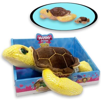 #sbabam Sbabam Mammy Surprise Turtle Big Size Brown, Tartaruga Peluche 30cm con Mini Cuccioli Morbidi, Pupazzi Peluches Animali Giocattolo per Bambini, Giochi per Bambini da Edicola, Tartaruga Pupazzo +3 Anni #sbabam Sbabam Mammy Surprise Turtle Big Size Brown, Tartaruga Peluche 30cm con Mini Cuccioli Morbidi, Pupazzi Peluches Animali Giocattolo per Bambini, Giochi per Bambini da Edicola, Tartaruga Pupazzo +3 Anni