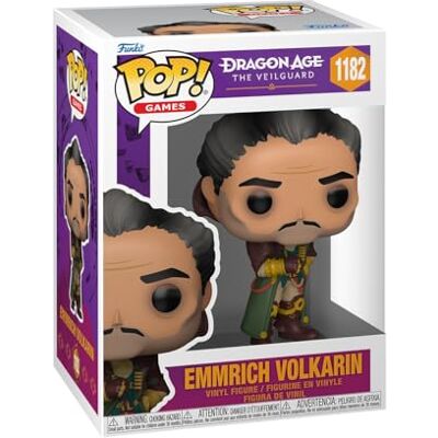 Funko POP! Games: Dragon Age Emmrich Volkarin Figura in vinile da collezione Idea regalo Prodotto ufficiale Giocattoli per bambini e adulti Modello di figura per collezionisti Funko POP! Games: Dragon Age Emmrich Volkarin Figura in vinile da collezione Idea regalo Prodotto ufficiale Giocattoli per bambini e adulti Modello di figura per collezionisti