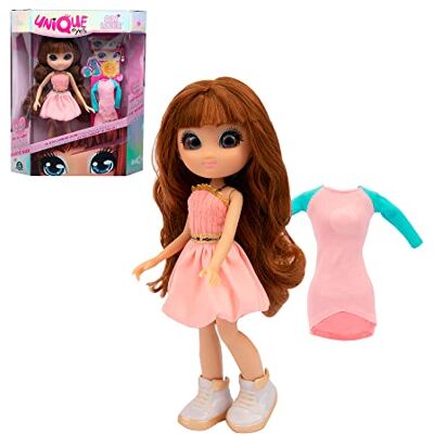 Giochi Preziosi UNIQUE EYES Sun Lover, bambala con Occhi Che Seguono il Tuo Sguardo e Cambiano Colore Sotto il Sole, Sophia Fashion Doll, per Bambine a Partire dai 3 Anni, multicolore Giochi Preziosi UNIQUE EYES Sun Lover, bambala con Occhi Che Seguono il Tuo Sguardo e Cambiano Colore Sotto il Sole, Sophia Fashion Doll, per Bambine a Partire dai 3 Anni, multicolore