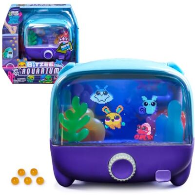 Bitzee , Acquario, Aquarium per Cucciolo Digitale Interattivo, 5+ Reagisce Al Tocco, Risponde Al Tocco, 30 Personaggi, 2 Mini Giochi, 6 Giochi Sbloccabili, 3 Pile Aa, Animale Interattivo Bitzee , Acquario, Aquarium per Cucciolo Digitale Interattivo, 5+ Reagisce Al Tocco, Risponde Al Tocco, 30 Personaggi, 2 Mini Giochi, 6 Giochi Sbloccabili, 3 Pile Aa, Animale Interattivo