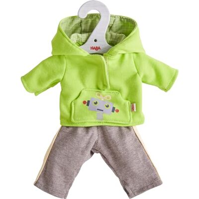 HABA Homewear Set di vestiti per bambole da 32 cm, unisex, in tessuto morbido HABA Homewear Set di vestiti per bambole da 32 cm, unisex, in tessuto morbido