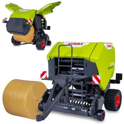 JAMARA Claas Rollant 520 Rotopressa per trattore RC 1:16 Accessori agricoli, idea regalo per bambini, carico e scarico, segmenti rotanti manualmente JAMARA Claas Rollant 520 Rotopressa per trattore RC 1:16 Accessori agricoli, idea regalo per bambini, carico e scarico, segmenti rotanti manualmente