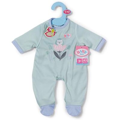 BABY born Tutina menta con motivo bosco e dettagli su maniche e gambe per bambola da 43 cm BABY born Tutina menta con motivo bosco e dettagli su maniche e gambe per bambola da 43 cm