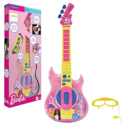 Lexibook , Barbie, Chitarra Elettronica con Microfono e Occhiali per Cantare con Stile, 2 modalità di Gioco, Melodie Dimostrative, Effetti di Luce, Rosa/Giallo, Lexibook , Barbie, Chitarra Elettronica con Microfono e Occhiali per Cantare con Stile, 2 modalità di Gioco, Melodie Dimostrative, Effetti di Luce, Rosa/Giallo,