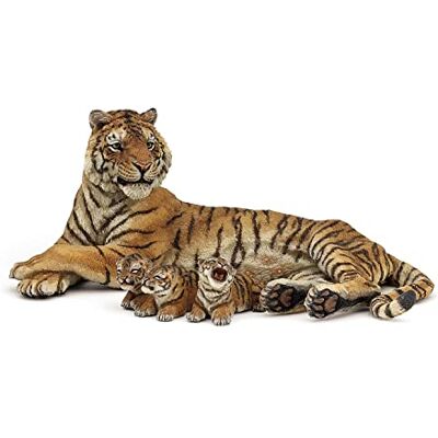 Papo Statuetta Tigre Femmina con Cuccioli Realistica 3 Anni + Collezione La Vita Selvaggia Gioco Educativo Famiglia Animale Idea Regalo Giocattolo Bambina Bambino 18 Cm Papo Statuetta Tigre Femmina con Cuccioli Realistica 3 Anni + Collezione La Vita Selvaggia Gioco Educativo Famiglia Animale Idea Regalo Giocattolo Bambina Bambino 18 Cm