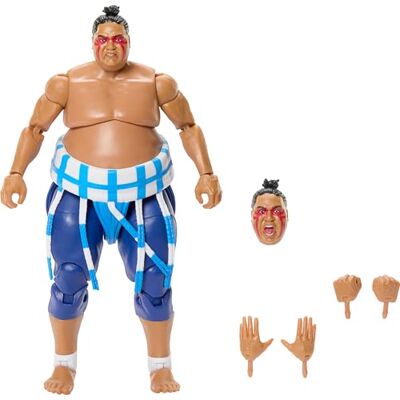 Mattel WWE x Street Fighter Yokozuna nei Panni di E Honda, Set Mashup da Collezione con Personaggio Elite da 15cm, 25 Punti di articolazione e Accessori Inclusi, Mattel WWE x Street Fighter Yokozuna nei Panni di E Honda, Set Mashup da Collezione con Personaggio Elite da 15cm, 25 Punti di articolazione e Accessori Inclusi,