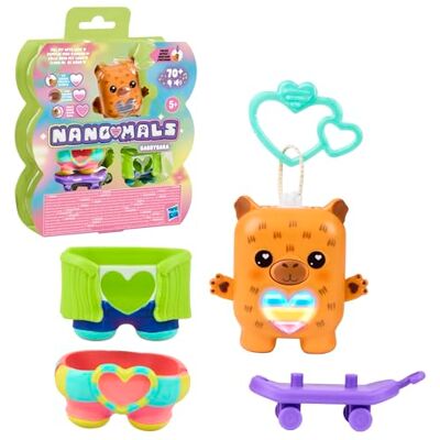 Hasbro , Gabbybara Il Capibara, Cucciolo Giocattolo elettronico, più di 70 risposte, Giocattoli interattivi Antistress per Bambini e Bambine dai 5 Anni in su Hasbro , Gabbybara Il Capibara, Cucciolo Giocattolo elettronico, più di 70 risposte, Giocattoli interattivi Antistress per Bambini e Bambine dai 5 Anni in su
