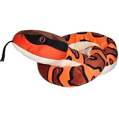WILD REPUBLIC Plush Snake Cottonmouth Orientale, Serpente di Peluche, Regalo per Bambini, Peluche per Bambini, Imbottitura Realizzata Partendo da Bottiglie Riciclate WILD REPUBLIC Plush Snake Cottonmouth Orientale, Serpente di Peluche, Regalo per Bambini, Peluche per Bambini, Imbottitura Realizzata Partendo da Bottiglie Riciclate