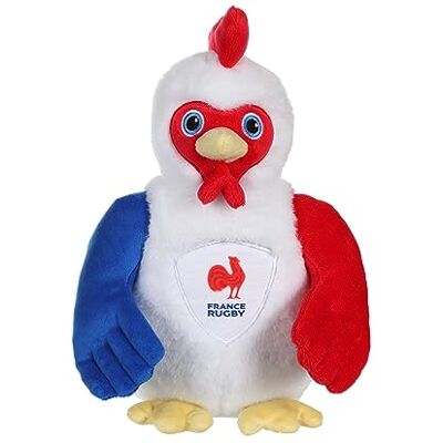 Gipsy Toys Peluche Gallo Sonore – Federazione francese di Rugby (FFR) – Peluche ufficiale sotto licenza – 24 cm seduto – Blu Bianco Rosso Gipsy Toys Peluche Gallo Sonore – Federazione francese di Rugby (FFR) – Peluche ufficiale sotto licenza – 24 cm seduto – Blu Bianco Rosso