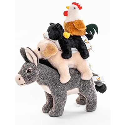 Uni-Toys Musica cittadina di Bremer – 32 cm (altezza) – Peluche a forma di favola – Peluche Uni-Toys Musica cittadina di Bremer – 32 cm (altezza) – Peluche a forma di favola – Peluche