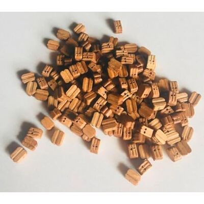 Model Expo Blocchi doppii, noce, 5,0 mm, 150 pezzi Model Expo Blocchi doppii, noce, 5,0 mm, 150 pezzi