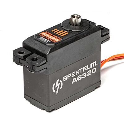 Spektrum -A6320 Standard Digital HV Brushless Mid Torque Metal Gear Aircraft Servo Aereo, Multicolore, Spektrum -A6320 Standard Digital HV Brushless Mid Torque Metal Gear Aircraft Servo Aereo, Multicolore,