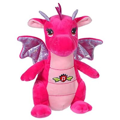 Gipsy TOYS drago sonoro 20 cm rosa peluche per bambini Gipsy TOYS drago sonoro 20 cm rosa peluche per bambini
