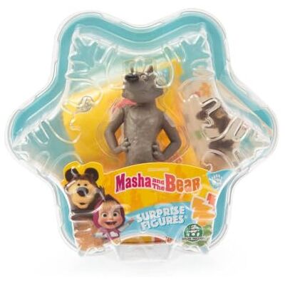 Giochi Preziosi Masha e Orso Lupo Da 7 cm Con Personaggio a Sorpresa,Confezione A Forma Di Fiocco Di Neve con Sticker, Originali del Cartone Animato Masha e Orso, Per Bambini da 3 Anni in su Giochi Preziosi Masha e Orso Lupo Da 7 cm Con Personaggio a Sorpresa,Confezione A Forma Di Fiocco Di Neve con Sticker, Originali del Cartone Animato Masha e Orso, Per Bambini da 3 Anni in su
