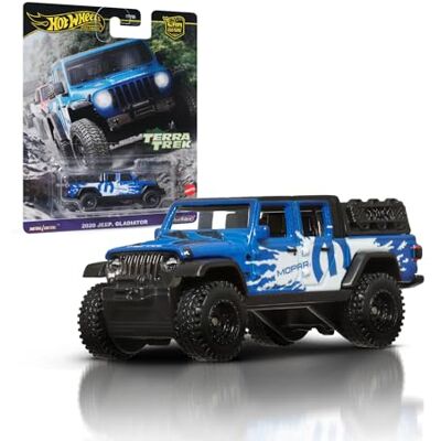 Hot Wheels Premium Jeep Gladiator, veicolo Car Culture Circuit Legends da collezione, macchinina die-cast, giocattolo per bambini 3+ anni e i fan e i collezionisti adulti, Hot Wheels Premium Jeep Gladiator, veicolo Car Culture Circuit Legends da collezione, macchinina die-cast, giocattolo per bambini 3+ anni e i fan e i collezionisti adulti,
