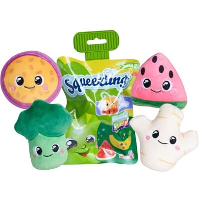 Simba Squeezlings Serie II, 12 personaggi di peluche da collezione, viene fornito solo un articolo, frutta e verdura in peluche, super morbido e carino, circa 8 cm, a partire dai 3 anni in su Simba Squeezlings Serie II, 12 personaggi di peluche da collezione, viene fornito solo un articolo, frutta e verdura in peluche, super morbido e carino, circa 8 cm, a partire dai 3 anni in su