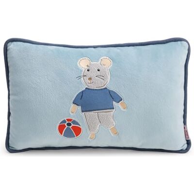 NICI Cuscino Topolina Sam 43x25 cm Morbido e Decorativo per Cameretta e Casa, Idea Regalo NICI Cuscino Topolina Sam 43x25 cm Morbido e Decorativo per Cameretta e Casa, Idea Regalo