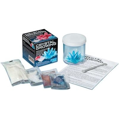 4M Crea il Tuo Cristallo Kit Scientifico per Bambini, Esperimenti Divertenti Crescita Cristalli 4M Crea il Tuo Cristallo Kit Scientifico per Bambini, Esperimenti Divertenti Crescita Cristalli