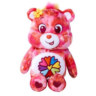 Simba Orsetto portafortuna Flower Power Bärchi, 23 cm, morbido peluche, per bambini e adulti, simpatico regalo, originale da collezione, per ragazze e ragazzi Simba Orsetto portafortuna Flower Power Bärchi, 23 cm, morbido peluche, per bambini e adulti, simpatico regalo, originale da collezione, per ragazze e ragazzi