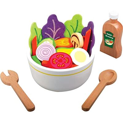 Vedes Topolino da cucina set insalata in legno, 30 pezzi Vedes Topolino da cucina set insalata in legno, 30 pezzi